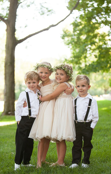 Общие советы по внешнему виду детей на свадьбу