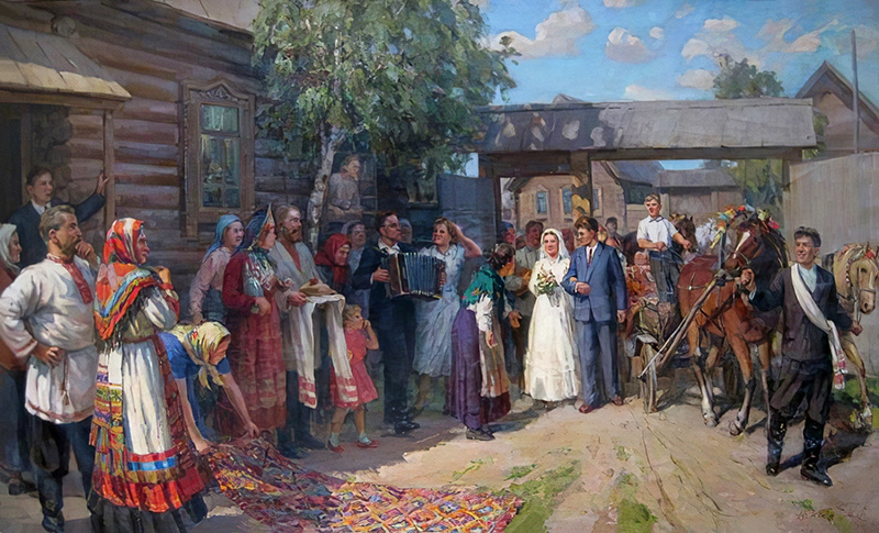 Основные этапы свадебного обряда на Руси