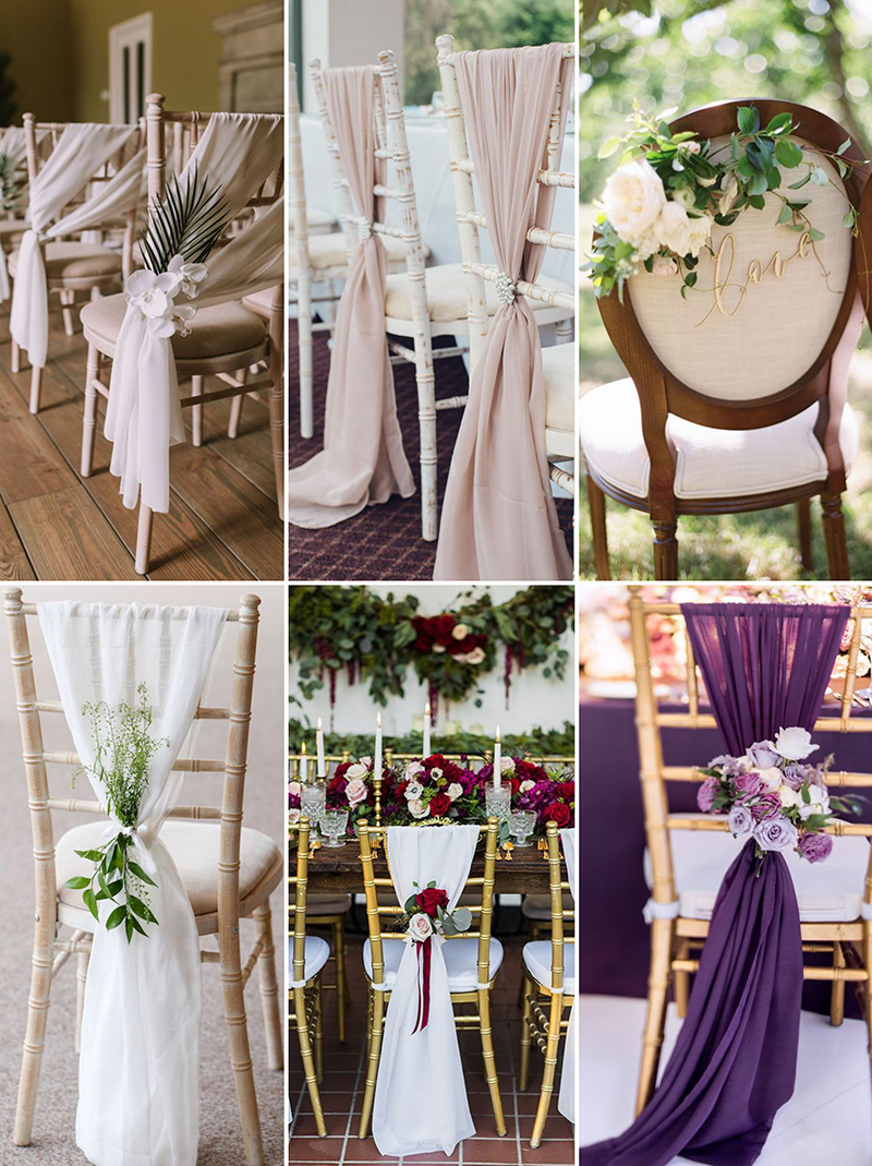 Современные тенденции в оформлении свадебных стульев: мило, экологично и с пользой