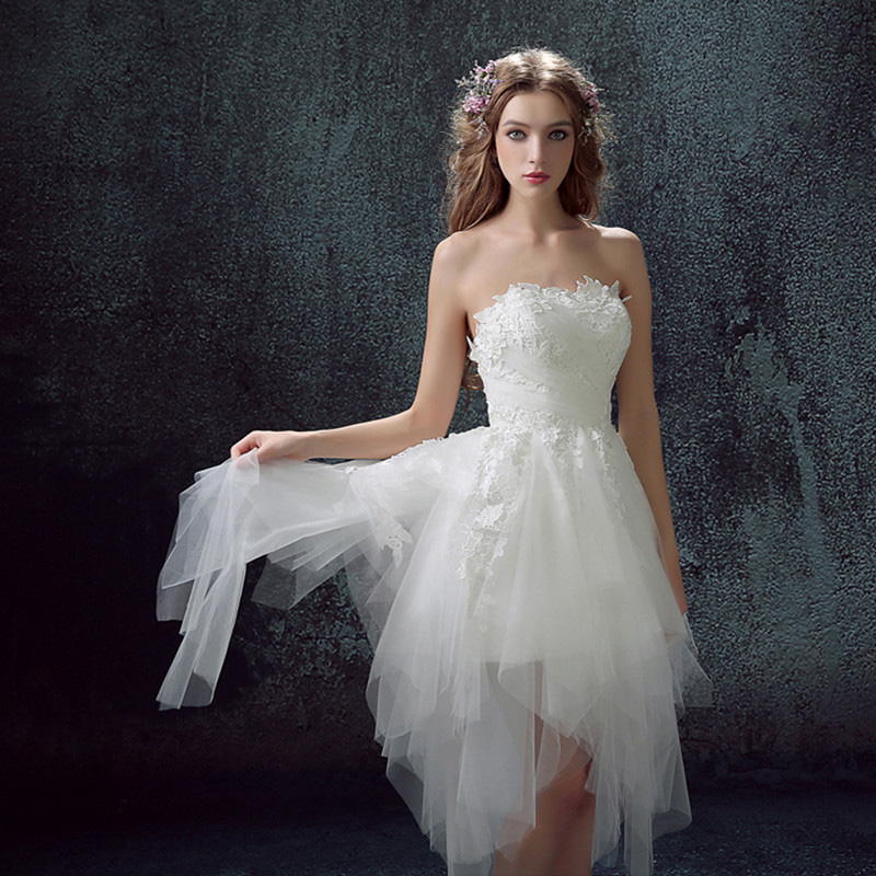 Как выбрать свадебное платье невесте с нестандартной фигурой: для Дюймовочек