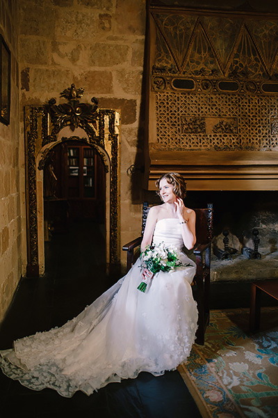 Свадьба в Испании в замке