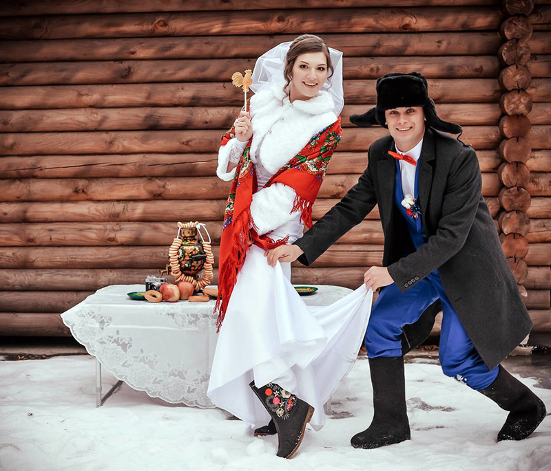 Свадьба в русском стиле – идеи и традиции