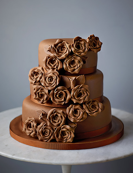 Изюминка свадебного торжества в шоколадном цвете