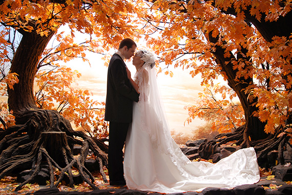 Уж осень красками горит… Свадьба в октябре