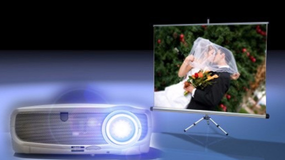 Зачем на свадьбе нужен проектор